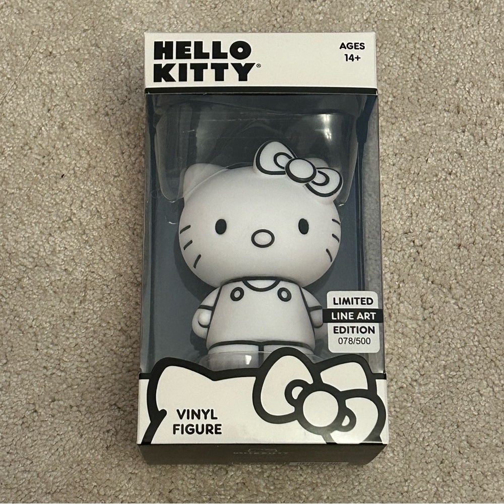 hello kitty limited edition line art edition vinyl figure - Picture 7 of 10